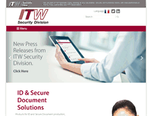 Tablet Screenshot of itwsecuritydivision.com